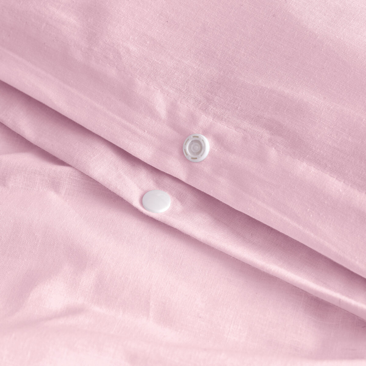 Noorse hoes HappyFriday Basic Licht Roze 140 x 200 cm